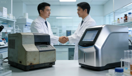 分类图片 检测仪器置换